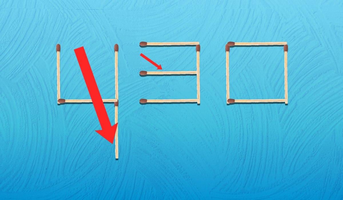 Basta spostare 2 fiammiferi per dimostrare che l'ora è le cinque e mezza: un difficile test del QI