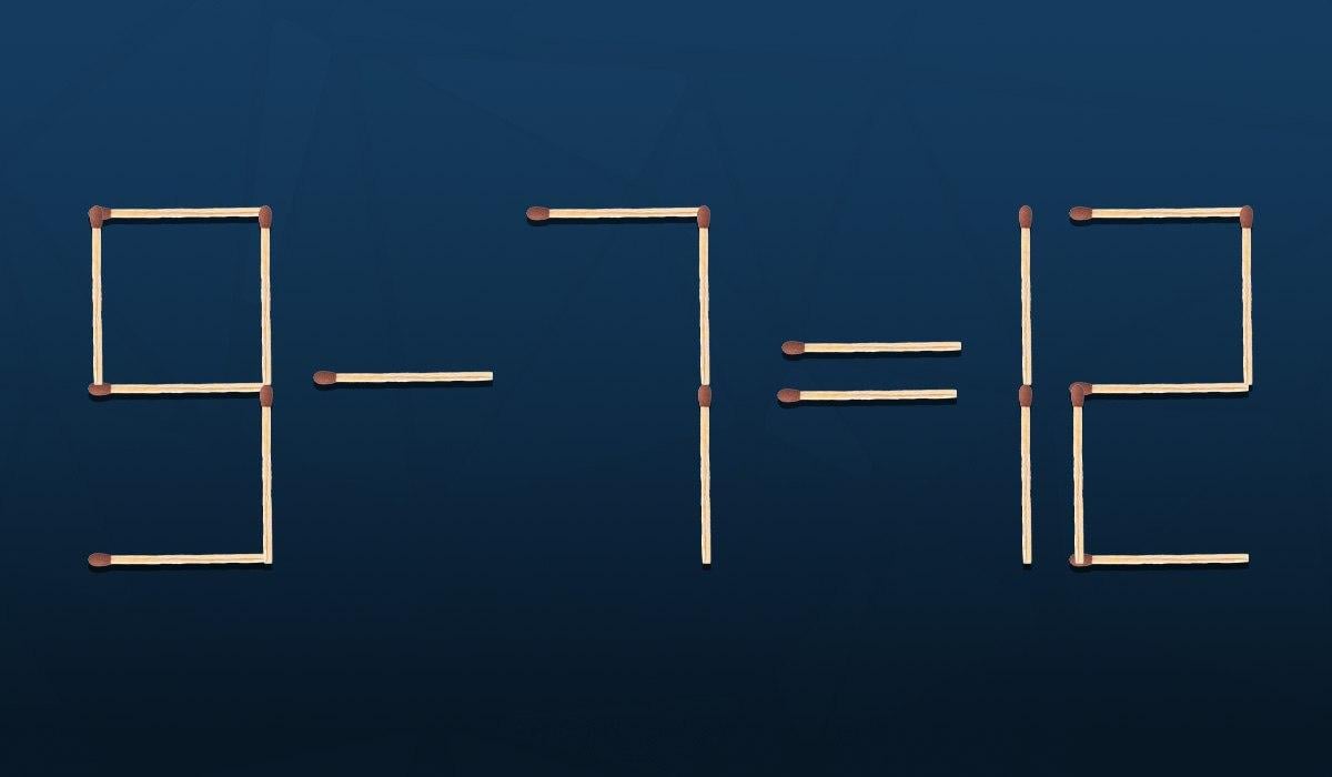 Un rompicapo per geni: basta spostare una partita per correggere un errore