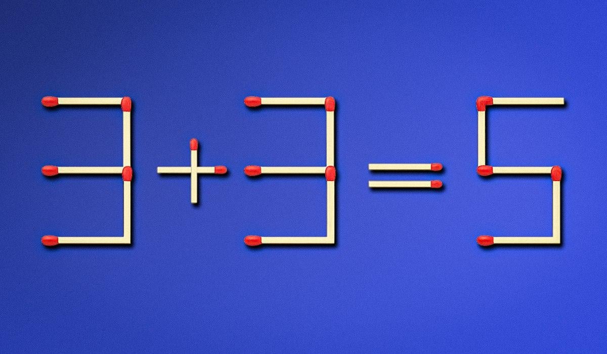 Per correggere un errore è necessario girare un fiammifero: un rapido test del QI