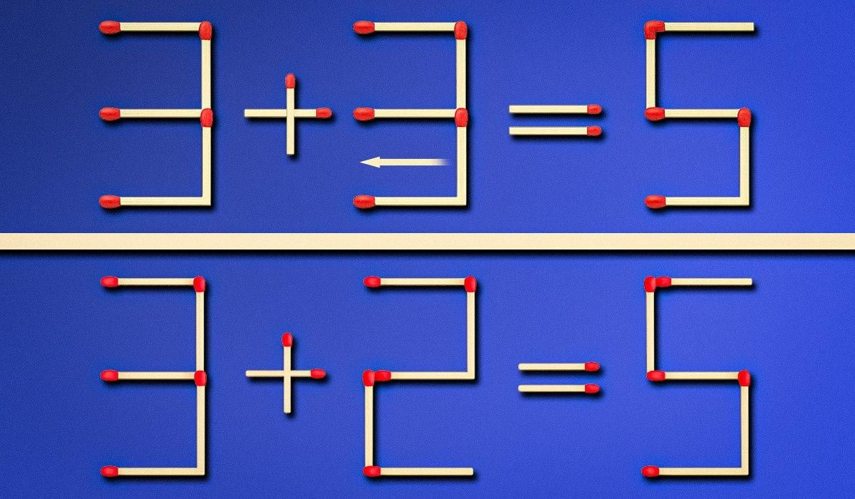 Devi girare un fiammifero per correggere un errore: test rapido del QI