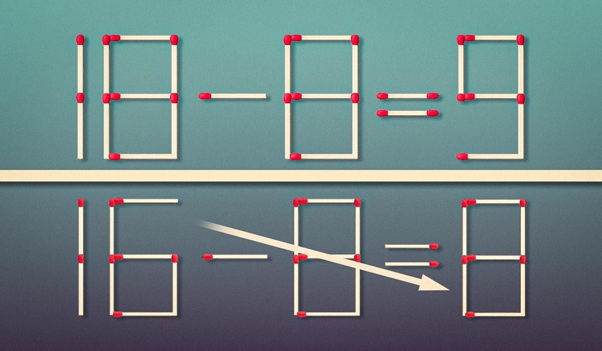 Un problema per veri geni: è necessario trascinare un solo fiammifero