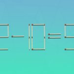 Un rompicapo molto difficile: è sufficiente spostare 2 fiammiferi per